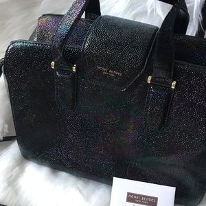 Henri Bendel Houston Satchel Petrol